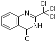 结构式 CAS# 5558-95-2, 2-三氯甲基-4(3H)-喹唑啉酮