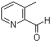 结构式 CAS# 55589-47-4, 3-甲基吡啶-2-甲醛
