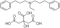 Alverine citrate molecular structure (CAS 5560-59-8)