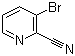 结构式 CAS# 55758-02-6, 3-溴-2-氰基吡啶