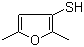 structure of CAS# 55764-23-3, 2,5-Dimethylfuran-3-thiol