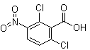 2,6-Dichloro-3-nitrobenzoic acid molecular structure (CAS 55775-97-8)
