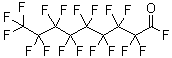 Perfluoropelargonoyl fluoride molecular structure (CAS 558-95-2)