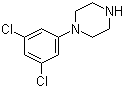 structure of CAS# 55827-50-4, 1-(3,5-Dichlorophenyl)piperazine