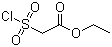 结构式 CAS# 55896-93-0, (氯磺酰基)乙酸乙酯