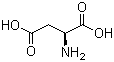 结构式 CAS# 56-84-8, L-天门冬氨酸