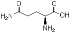 structure of CAS# 56-85-9, L-Glutamine;2-Aminoglutaramic acid; Levoglutamide; L(+)-Glutamic acid-5-amide
