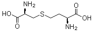 S-[(2R)-2-氨基-2-羧基乙基]-L-高半胱氨酸分子结构 (CAS 56-88-2)