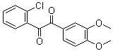 结构式 CAS# 56159-70-7, 3,4-二甲氧基-2'-氯苯偶酰