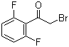 2-溴-1-(2,6-二氟苯基)乙酮分子结构 (CAS 56159-89-8)