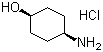structure of CAS# 56239-26-0, cis-4-Aminocyclohexanol hydrochloride;cis-4-Hydroxycyclohexylamine hydrochloride