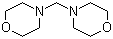 structure of CAS# 5625-90-1, N,N'-Dimorpholinomethane;N,N'-Methylenebismorpholine