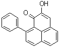 结构式 CAS# 56252-32-5, 2-羟基-9-苯基-1H-萘嵌苯-1-酮