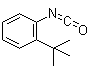 结构式 CAS# 56309-60-5, 2-(叔丁基)苯基异氰酸酯