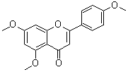 结构式 CAS# 5631-70-9, 三-O-甲基芹黄素