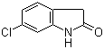 结构式 CAS# 56341-37-8, 6-氯氧化吲哚; 6-氯吲哚酮