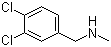 structure of CAS# 5635-67-6, (3,4-Dichlorobenzyl)methylamine;N-(3,4-Dichlorobenzyl)-N-methylamine