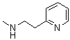 结构式 CAS# 5638-76-6, N-甲基-2-吡啶乙胺