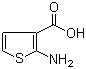 structure of CAS# 56387-08-7, 2-Aminothiophene-3-carboxylic acid