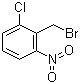 structure of CAS# 56433-01-3, 6-Chloro-2-nitrobenzyl bromide;2-(Bromomethyl)-1-chloro-3-nitrobenzene