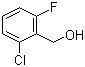 structure of CAS# 56456-50-9, 2-Chloro-6-fluorobenzyl alcohol;(2-Chloro-6-fluorophenyl)methanol