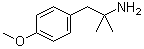 alpha,alpha-Dimethyl-4-methoxybenzeneethanamine molecular structure (CAS 56490-94-9)