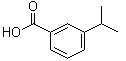 structure of CAS# 5651-47-8, 3-Isopropylbenzoic acid;NSC 59899; m-Cumic acid; m-Isopropylbenzoic acid