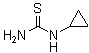 结构式 CAS# 56541-14-1, 1-环丙基-2-硫脲