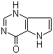 结构式 CAS# 5655-01-6, 1,5-二氢-4H-吡咯并[3,2-d]嘧啶-4-酮