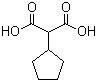 结构式 CAS# 5660-81-1, 环戊基丙二酸