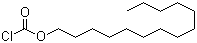 Myristyl chloroformate molecular structure (CAS 56677-60-2)
