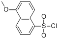 5-甲氧基萘-1-磺酰基氯化物分子结构 (CAS 56875-56-0)