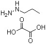 structure of CAS# 56884-75-4, Propylhydrazine oxalate salt