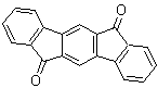structure of CAS# 5695-13-6, Indeno[1,2-b]fluorene-6,12-dione;Trans-Fluorenacenedione