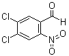 structure of CAS# 56990-04-6, 4,5-Dichloro-2-nitrobenzaldehyde;3,4-Dichloro-6-nitrobenzaldehyde