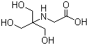 结构式 CAS# 5704-04-1, 三(羟甲基)甲基甘氨酸; N-三(羟甲基)甲基甘氨酸