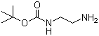 structure of CAS# 57260-73-8, N-Boc-Ethylenediamine;tert-Butyl N-(2-aminoethyl)carbamate; N-tert-Butyloxycarbonyl-1,2-ethylenediamine; N-(2-Aminoethyl)carbamic acid tert-butyl ester