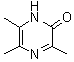 结构式 CAS# 57355-08-5, 3,5,6-三甲基-2(1H)-吡嗪酮