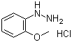 结构式 CAS# 57396-67-5, 2-甲氧基苯肼盐酸盐