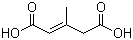 3-Methylglutaconic acid molecular structure (CAS 5746-90-7)