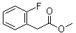 structure of CAS# 57486-67-6, 2-Fluorobenzeneacetic acid methyl ester;(2-Fluorophenyl)acetic acid methyl ester; Methyl 2-fluorophenylacetate