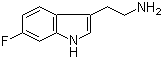 structure of CAS# 575-85-9, 6-Fluorotryptamine