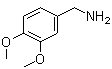 structure of CAS# 5763-61-1, Veratrylamine;3,4-Dimethoxybenzylamine