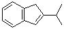 2-异丙基茚分子结构 (CAS 57653-14-2)