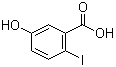 5-Hydroxy-2-iodobenzoic acid molecular structure (CAS 57772-57-3)