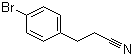 结构式 CAS# 57775-08-3, 3-(4-溴苯基)丙腈