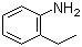 structure of CAS# 578-54-1, 2-Ethylaniline;o-Amino ethylbenzene; 2-Ethylbenzenamine