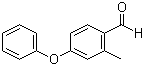 structure of CAS# 57830-12-3, 2-Methyl-4-phenoxybenzaldehyde