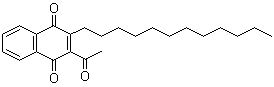 Acequinocyl molecular structure (CAS 57960-19-7)