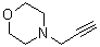 N-炔丙基吗啉分子结构 (CAS 5799-76-8)